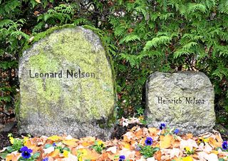 Aufgenommen am 29.10.2017 dem 90sten Todestag Leonard Nelsons.