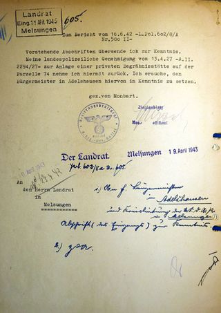 8.4.1943: Zur gefl. weiteren Veranlassung, S. 2